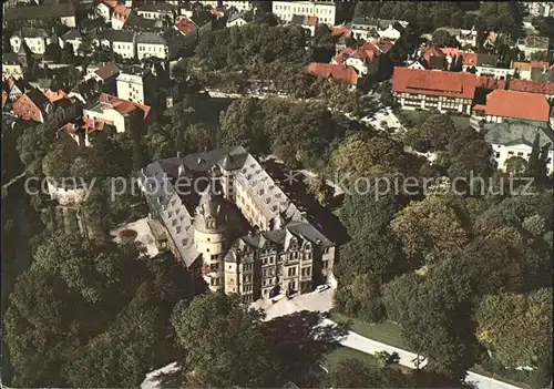 Detmold Fuerstliches Residenzschloss Detmold Fliegeraufnahme Kat. Detmold