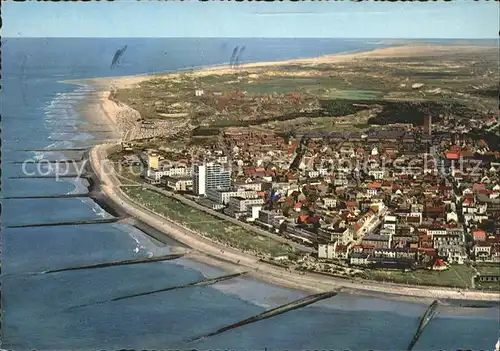 Norderney Nordseebad Fliegeraufnahme Kat. Norderney