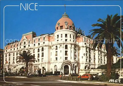 Nice Alpes Maritimes Hotel Negresco Kat. Nice