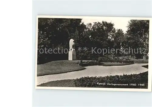 Katwijk Oorlogsmonument  Kat. Katwijk