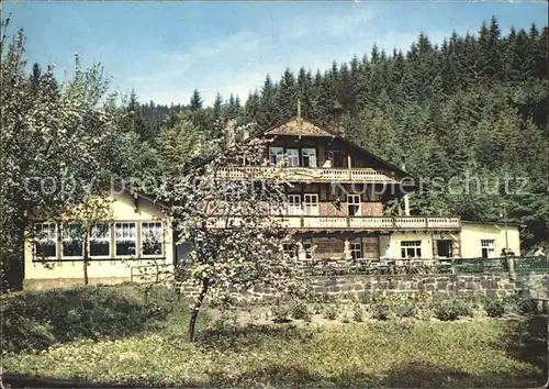 Tabarz Schweizerhaus Kat. Tabarz Thueringer Wald