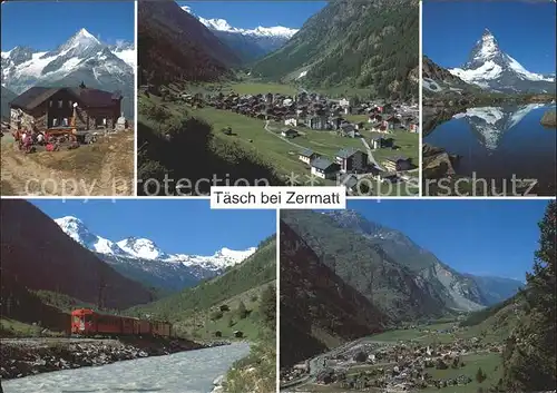 Taesch Zermatt Matterhorn  Kat. Taesch