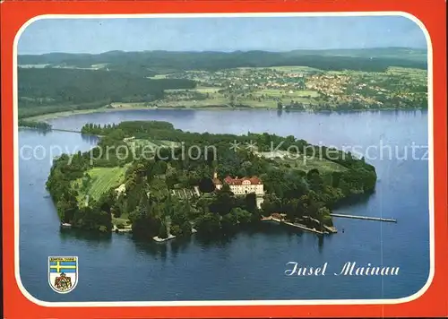 Insel Mainau Fliegeraufnahme Kat. Konstanz Bodensee