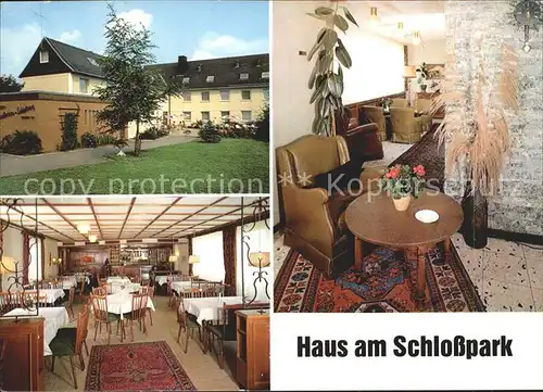 Bad Berleburg Hotel Haus Schlosspark Kat. Bad Berleburg