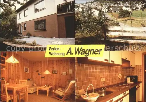 Becheln Ferien Wohnung A Wagner Kat. Becheln