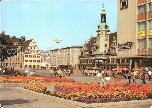 Leipzig Altes Rathaus Markt Kat. Leipzig