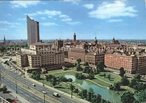 Leipzig Oper Hochhaus Karl Marx Universitaet Kat. Leipzig