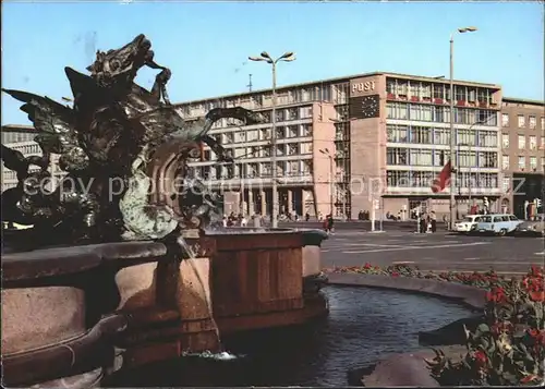 Leipzig Hauptpostamt Karl Marx Platz Kat. Leipzig