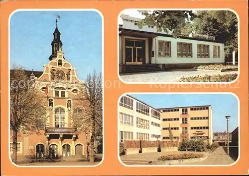 Arnstadt Ilm Rathaus Kulturhaus Polytechnische Oberschule Kat. Arnstadt