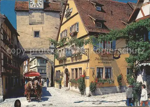 Glauchau Hannelore Langer Hotel Markusturm Kat. Glauchau