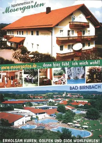 Bad Birnbach Appartementhaus Mosergarten Kat. Bad Birnbach