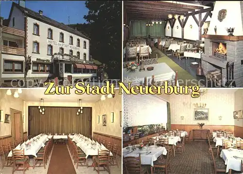 Neuerburg Eifel Hotel Stadt Neuerburg Kat. Neuerburg