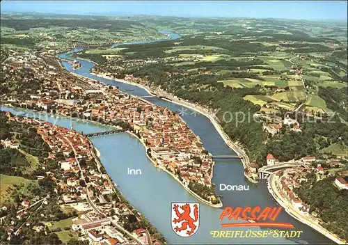 Passau Inn Ilz Donau Kat. Passau