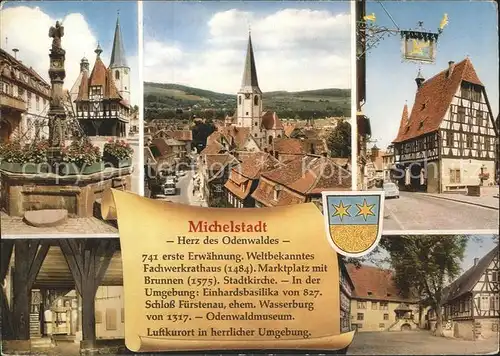 Michelstadt Teilansichten Kat. Michelstadt