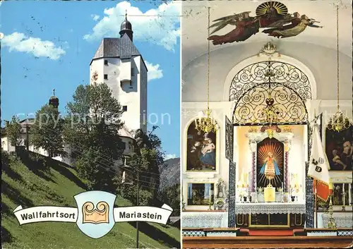Mariastein Tirol Schloss  Kat. Mariastein