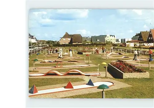 Wenningstedt Sylt Minigolfplatz Kat. Wenningstedt Braderup (Sylt)