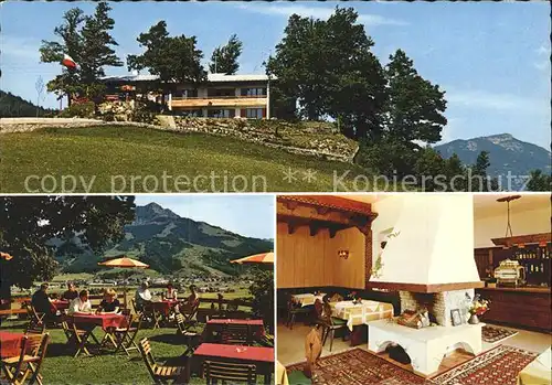 St Johann Tirol Krummerstein Stueberl Gastraum Gartenwirtschaft Kat. St. Johann in Tirol