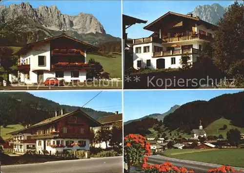 Going Wilden Kaiser Tirol Pension Haus Norbert Haus Helga  Kat. Going am Wilden Kaiser
