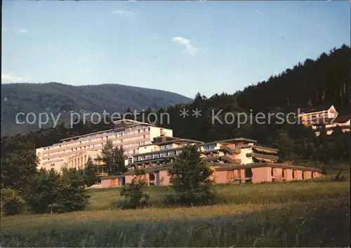 Waldkirch Breisgau Herz und Kreislaufklinik Kat. Waldkirch