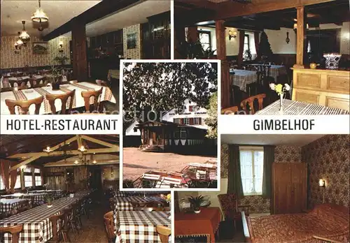 Lembach Hessen Hotel Restaurant Gimbelhof Gastraeume Zimmer Kat. Homberg (Efze)