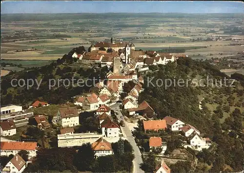 Waldenburg Wuerttemberg Schloss Fliegeraufnahme Kat. Waldenburg