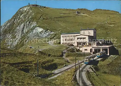 Rochers de Naye Grand Hotel Bergbahn Kat. Rochers de Naye