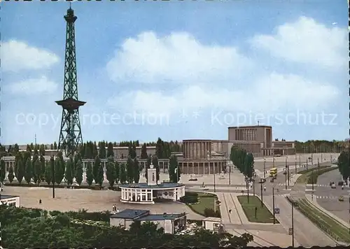 Berlin Ausstellungsgelaende am Funkturm Kat. Berlin