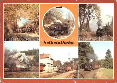 Quedlinburg Selketalbahn Teilansichten Kat. Quedlinburg