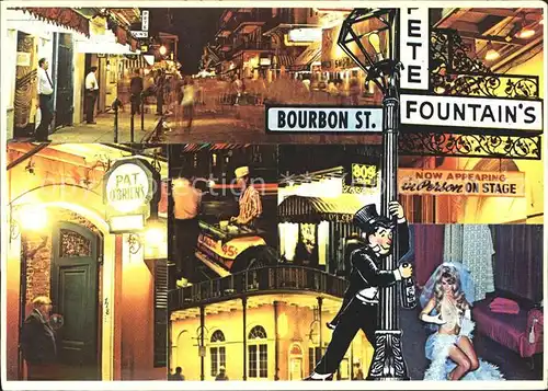 New Orleans Louisiana Bourbon Street Details Kat. New Orleans
