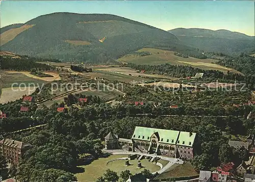 Goslar Kaiserpfalz Fliegeraufnahme Kat. Goslar