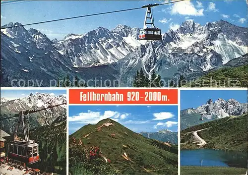 Fellhorn Fellhornbahn Alpenpanorama Kat. Oberstdorf