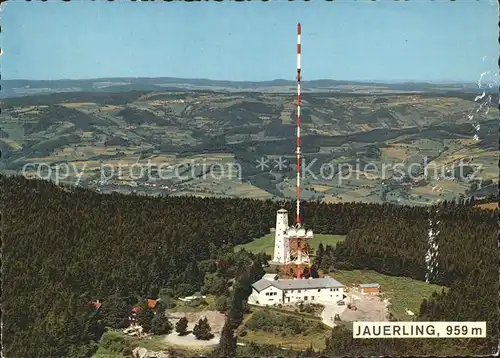 Jauerling Fliegeraufnahme Sendeturm Klemserhuette Kat. Maria Laach am Jauerling