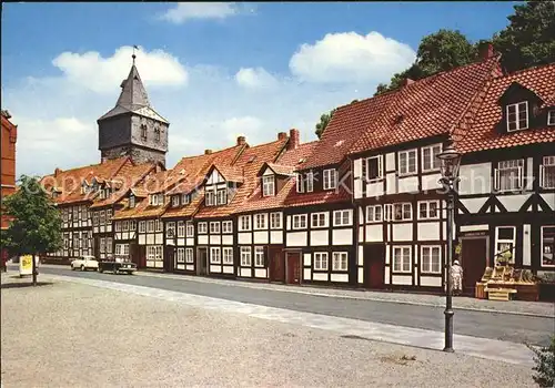 Hildesheim Am Lappenberg Fachwerkhaeuser Kehrwiederturm Kat. Hildesheim