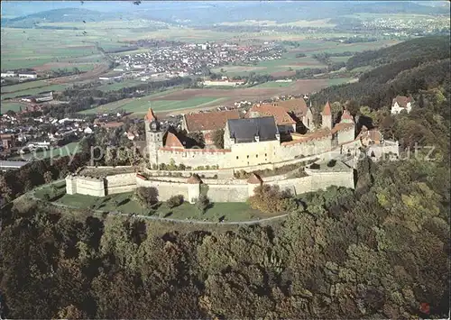 Coburg Fliegeraufnahme Veste Kat. Coburg