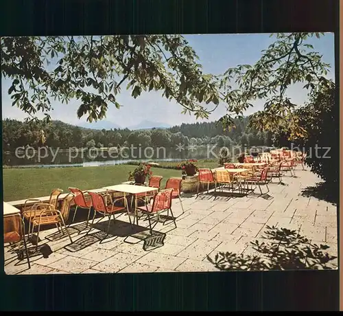 Weilheim Oberbayern Hotel Forsthaus am Haarsee Hirschberg Kat. Weilheim i.OB