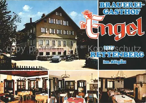 Rettenberg Oberallgaeu Brauerei Gasthof Engel Kat. Rettenberg