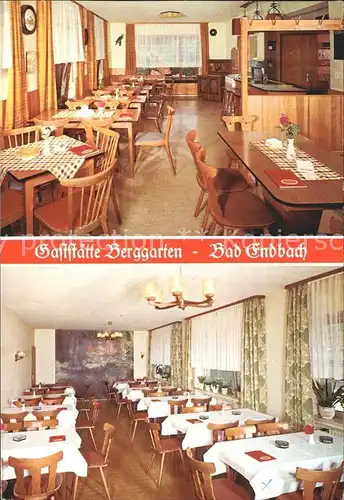 Bad Endbach Restaurant Berggarten Kat. Bad Endbach