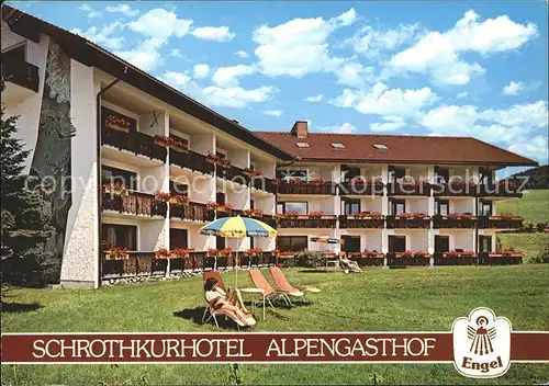 Oberstaufen Schrotkur Hotel Alpengasthof Engel Kat. Oberstaufen