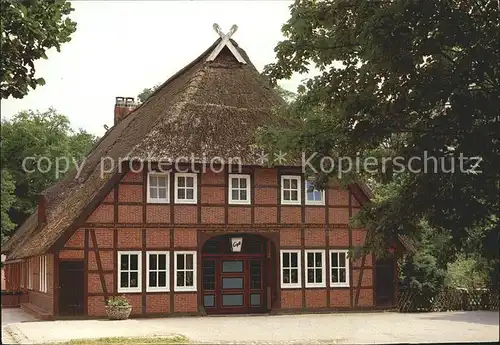 Bispingen Cafe Bockelmann Kat. Bispingen Lueneburger Heide