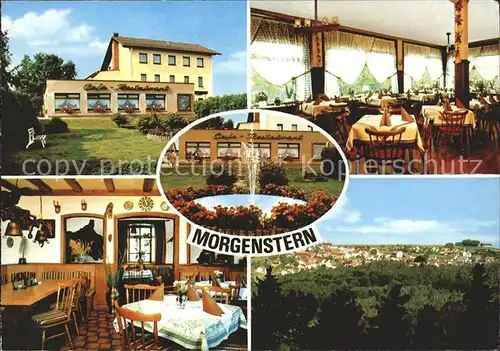 Waldmichelbach Hoehen Restaurant Morgenstern  Kat. Wald Michelbach