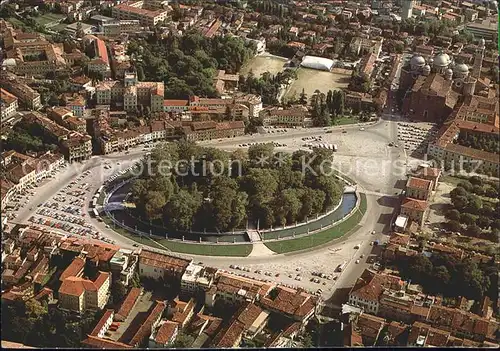 Padova Fliegeraufnahme Prato della Valle Kat. Padova