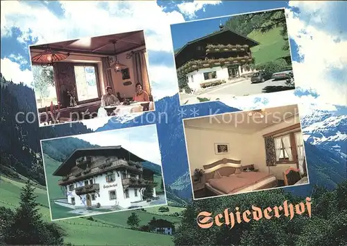 Mittersill Oberpinzgau Pension Schiederhof Kat. Mittersill