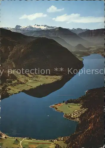 Grundlsee Steiermark Fliegeraufnahme Salzkammergut Kat. Grundlsee