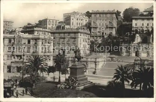 Genova Genua Liguria Piazza Tommaseo Kat. Genova