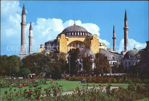 Istanbul Constantinopel Sultanahmet Park Ayasofya Kat. Istanbul