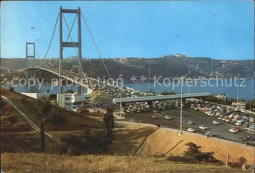 Istanbul Constantinopel Bosphorus Bridge  Kat. Istanbul