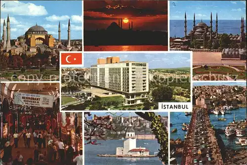 Istanbul Constantinopel Sehirden goeruenuesler Kat. Istanbul