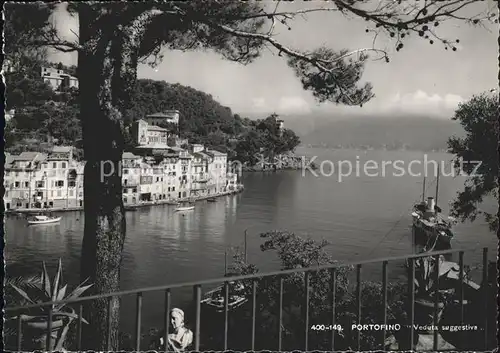 Portofino Liguria Veduta suggestiva Kat. Portofino