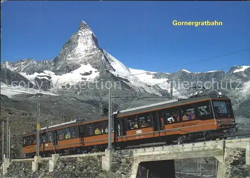 Gornergrat Zermatt Gornergratbahn Matterhorf Mt Cervin / Gornergrat /Rg. Zermatt