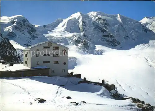 Piz Cambrena Bergrestaurant Diavolezza Kat. Piz Cambrena